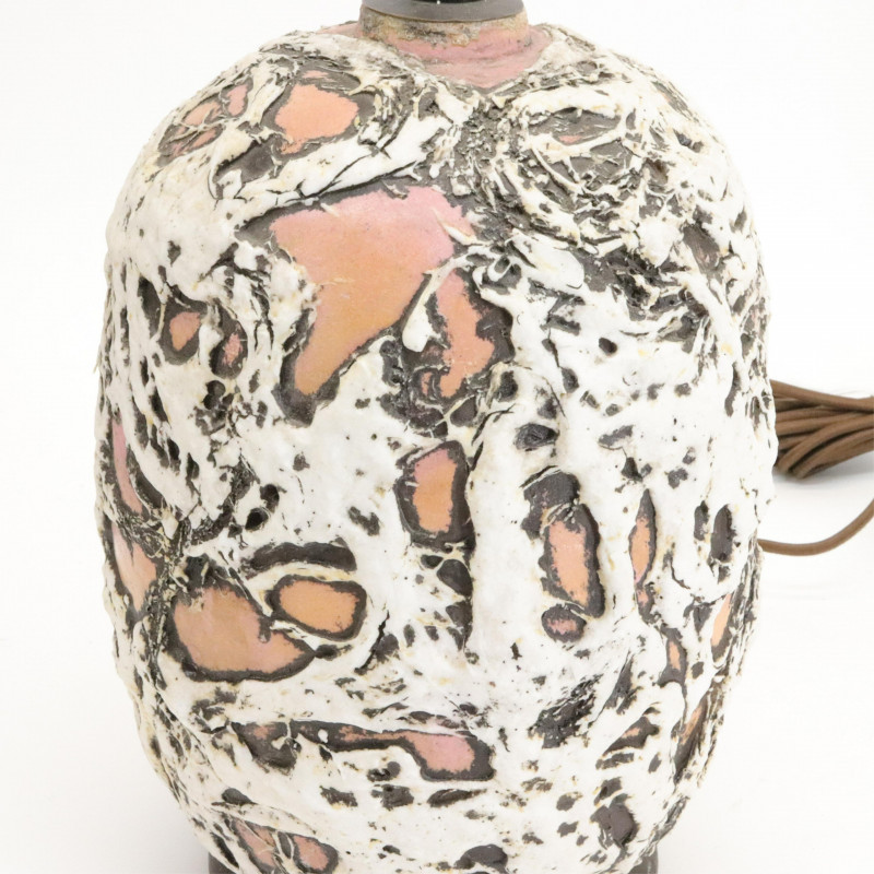 Image 5 of lot 4 Art Pottery Ceramic Lamps