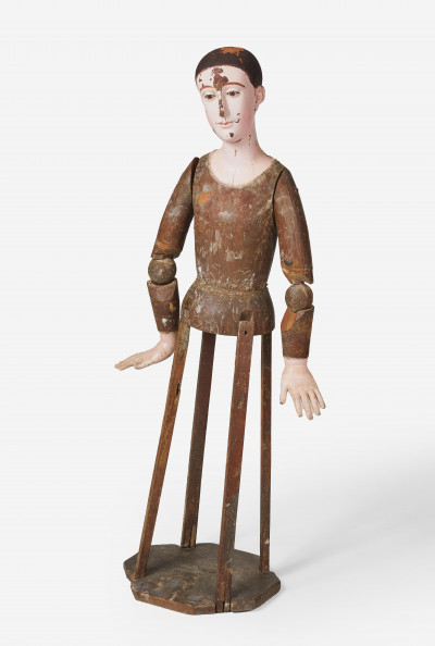 Spanish Santonnier  - Articulated Santos Cage Doll