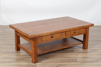 Image for Lot Country Oak Coffee Table