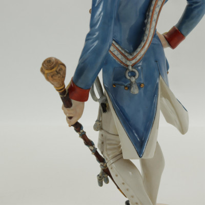 Image 8 of lot 3 Nymphenburg Porcelain Soldiers