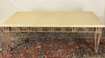 Image for Lot Stone Top Coffee Table