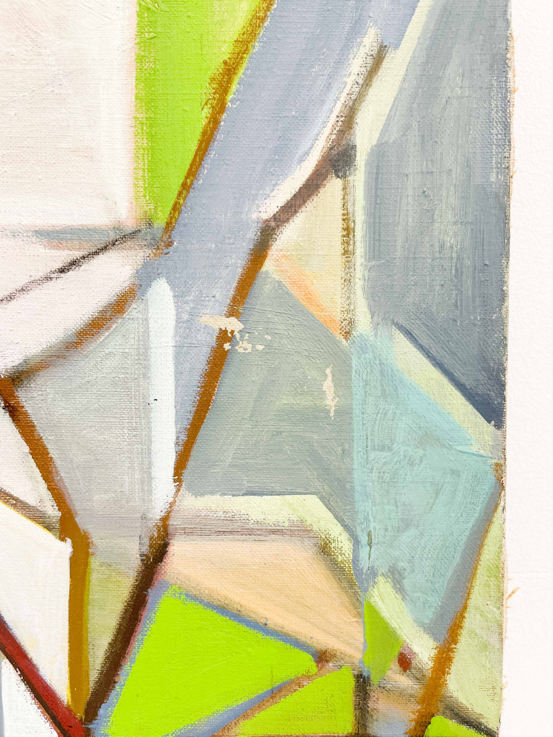 Leonard Alberts - Untitled (geometric abstract)