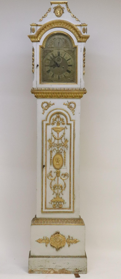 Image for Lot Continental Tall Case Clock, 18th C., Nat Seddon