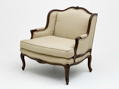 Image for Lot Bergere Louis XV Style Chair