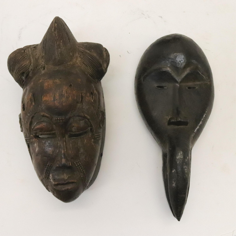 Image 6 of lot 10 African and Asian Tribal Masks