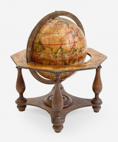 Image for Lot Antique Desk Globe