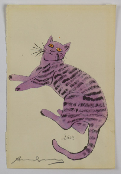Title Purple Sam – from 25 Cats Named Sam and One Blue Pussy (1954) / Artist