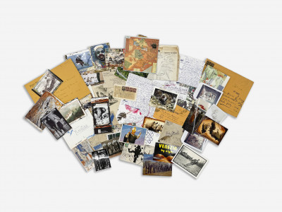 Peter Beard - Peter Beard Drawings Accompanied by Correspondence and Effects