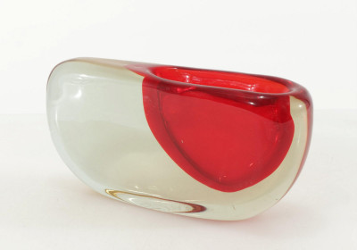 Image for Lot Attr. Antonio Da Ros Cendese - Glass Vase, c.1965