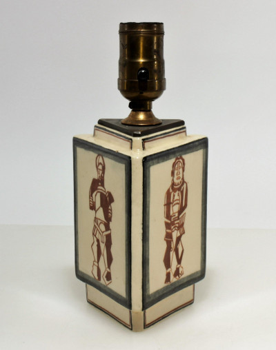 Image for Lot Robert Lallemant - Art Deco Vase as Lamp
