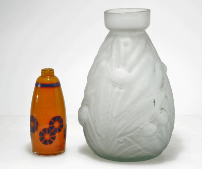 Image for Lot Muller Freres - 2 Acid Etched Vases