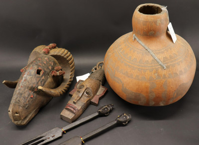 Image for Lot 5 Tribal Art Objects & Masks