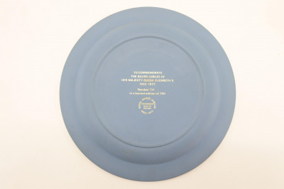 Image 4 of lot 2 Wedgwood Commemorative Jasper Dip Plates