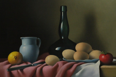 Image for Lot Christopher Cawthorn  Still Life with Eggs