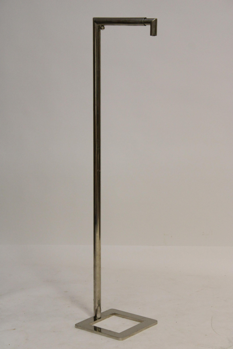 Image 1 of lot 1970's Chrome Extension Reading Lamp