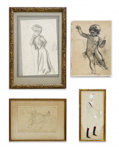 Image for Lot Various Artists - Four Works on Paper