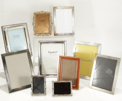 Image for Lot Collection of Silver Photo Frames