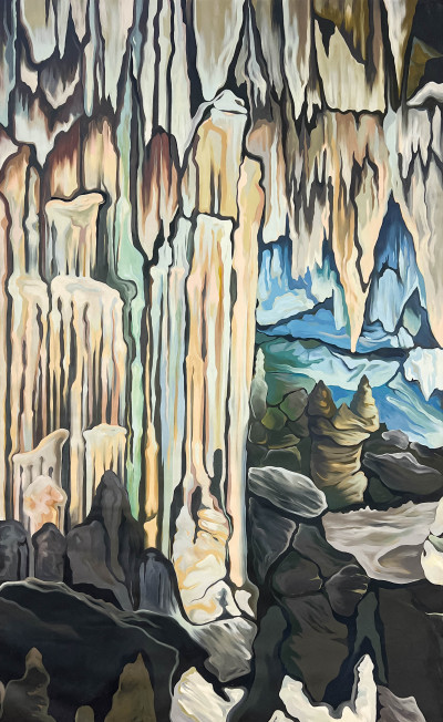 Image for Lot Lowell Nesbitt - Altamira Cavern (Middle Section)