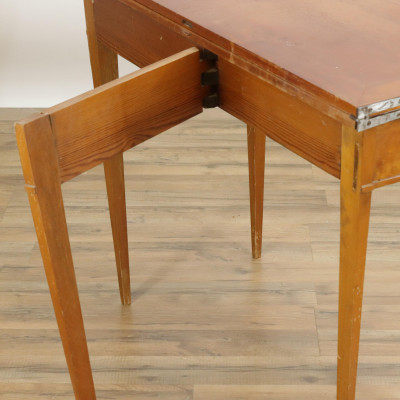 Image 5 of lot 19th C Swedish Lift Top Game Table