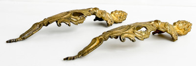 Large Group of Gilt Furniture Mounts and Hardware