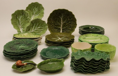 Image for Lot 39 Portuguese Quimper  Italian Ceramic Dishes