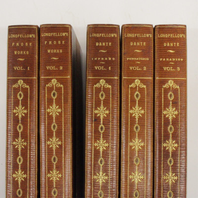Image 3 of lot 11 Volumes H. Longfellow
