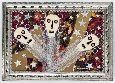 Title Rodolfo Morales - Untitled (Three Skulls) / Artist