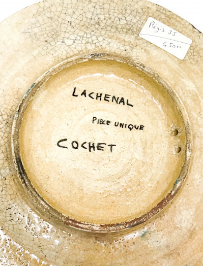 Qumiper, Lachenal, and Other Assorted Pottery Plates
