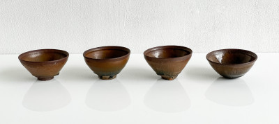 Title Four Chinese Jianyao Tea Bowls / Artist