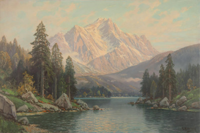 Image for Lot Carl Bertold - Mountain Landscape
