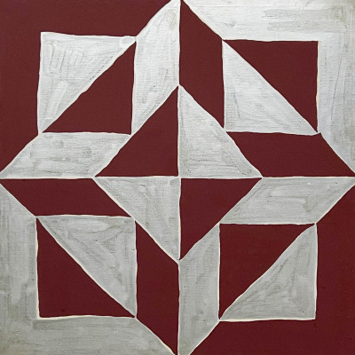 Unknown Artist - Untitled (Geometric Composition)