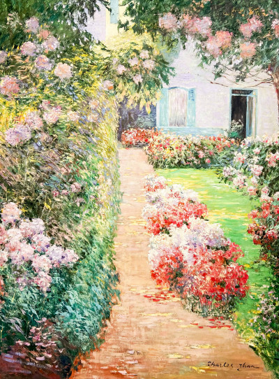 Image for Lot Charles Zhan - Garden Path to House