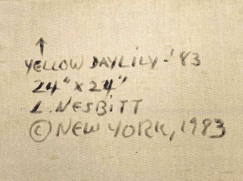 Lowell Nesbitt - Yellow Day Lily