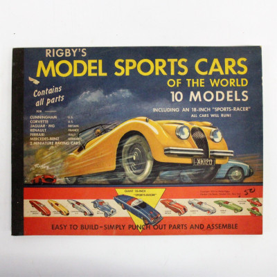Image for Lot Wallis Rigby Model Sports Car