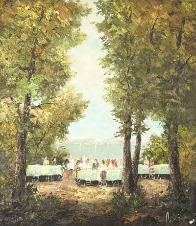 Image for Lot Herbert August Uerpmann - Untitled (Banquet Scene)