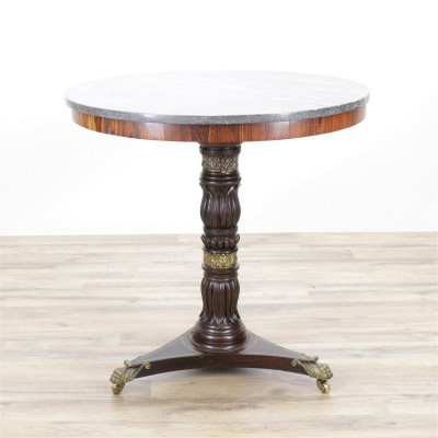 Image for Lot Regency Brass Mounted Ocassional Table
