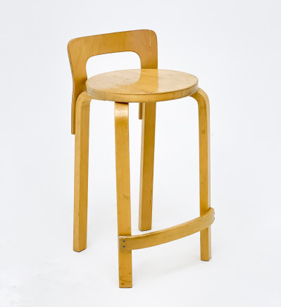 Image for Lot Alvar Aalto L-Leg Chair, model K65