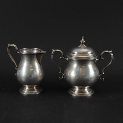 Image 8 of lot 2 Sterling Silver Coffee Services