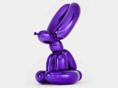 Jeff Koons  Balloon Rabbit (Violet)