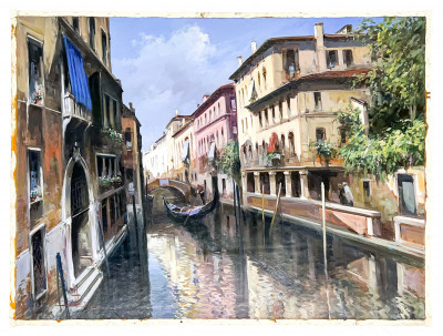 Claudio Simonetti - Untitled (Venice Canal)