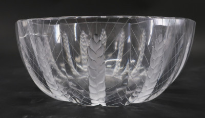 Image for Lot Lalique "Ceres" Glass Bowl