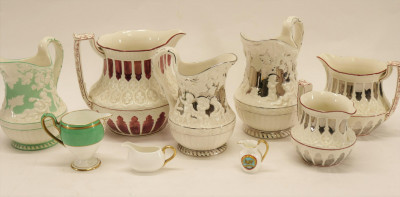 Image for Lot 9 Assorted Wedgwood Pitchers