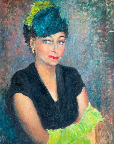 Title Clara Klinghoffer - Portrait of a Woman / Artist