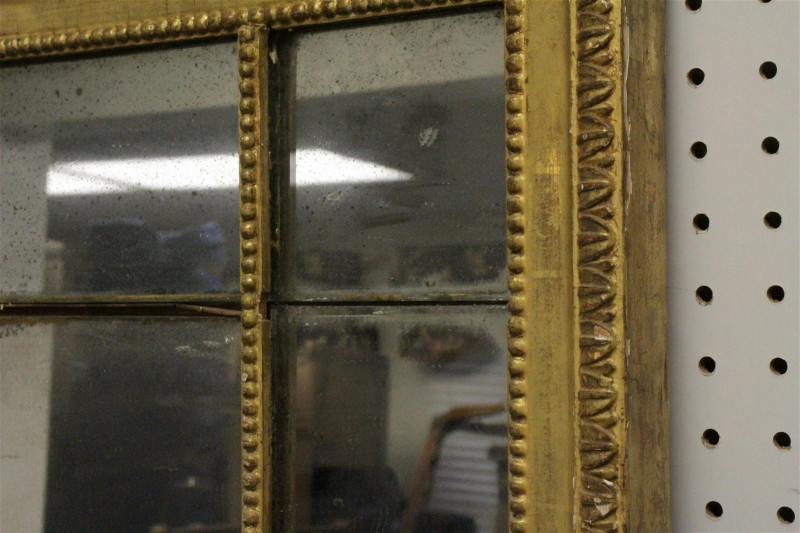 Image 4 of lot 19th C. Giltwood Pier Mirror