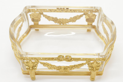 Image 3 of lot 4 Gilt Bronze Table Items 19th/20th C