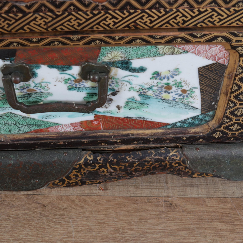 Image 9 of lot 19th C. Japanese Meiji Period Chest of Drawers