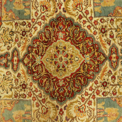 Image for Lot Hand Knotted Cotton Rug 4' x 6'