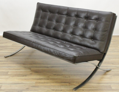 Image for Lot Ludwig Mies Van Der Rohe Design Barcelona Sofa