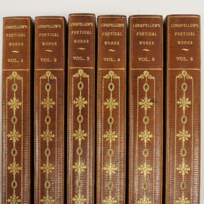 Image 4 of lot 11 Volumes H. Longfellow