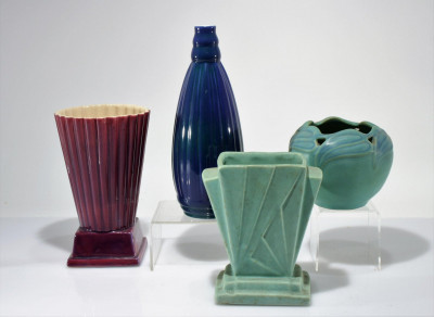 Image for Lot American Pottery Vases